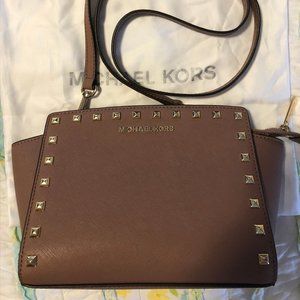 Michael Kors Medium Selma Studded Crossbody